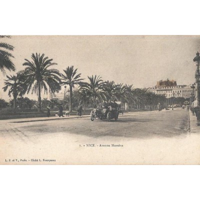 Nice - Avenue Masséna 1900 